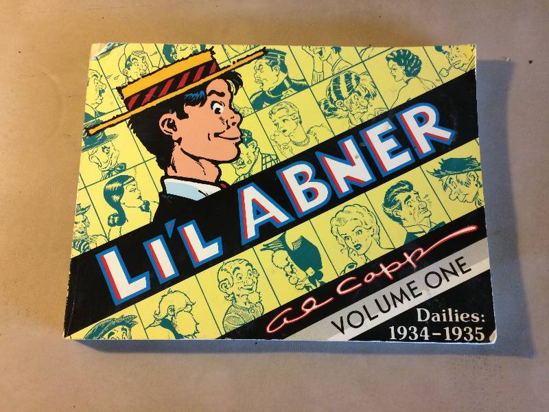 lot 13 image: Collectible Dick Tracy & Lil Abner Thick Bound Comic Collections Volumes