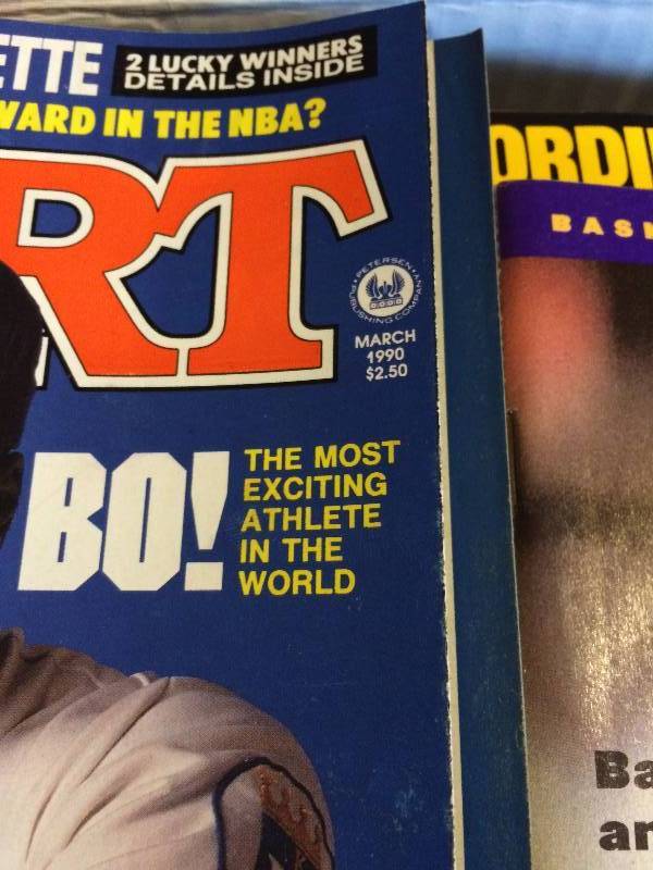 lot 77 image: Collectible Box Full 1980s Sport & Sports Illustrated Magazines - Very Good to Excellent Condition