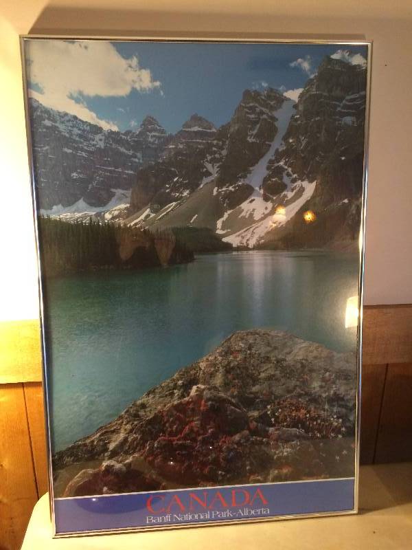 lot 139 image: Vintage Poster Of Banff Canada