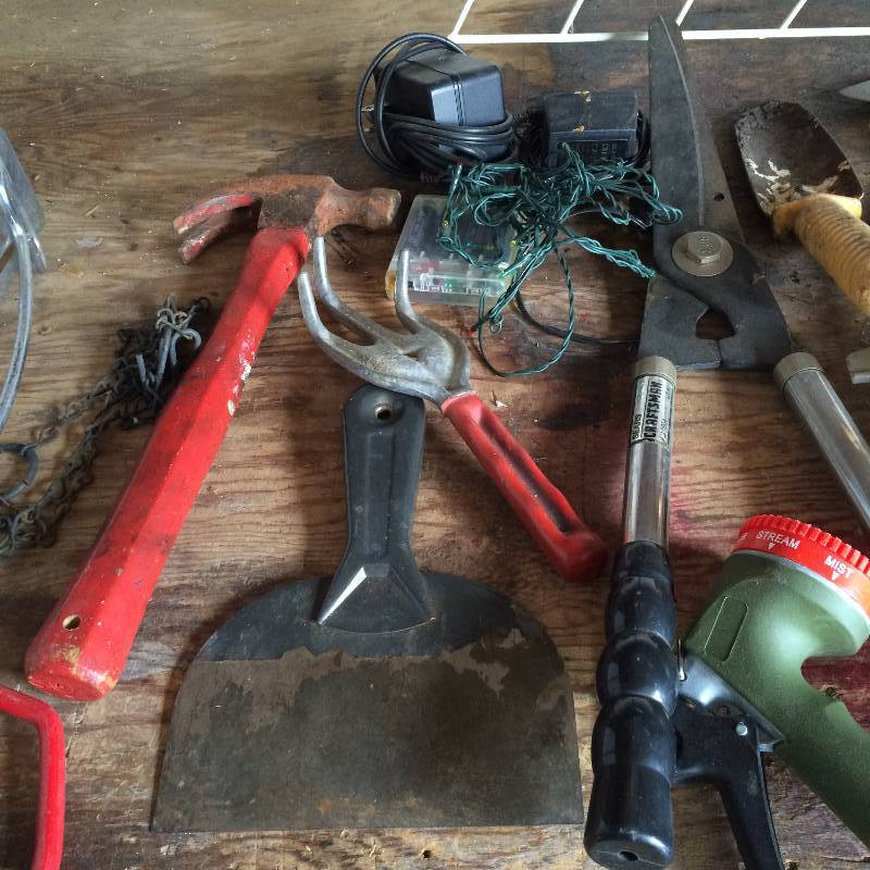 lot 121 image: Misc Garage Tool Lot