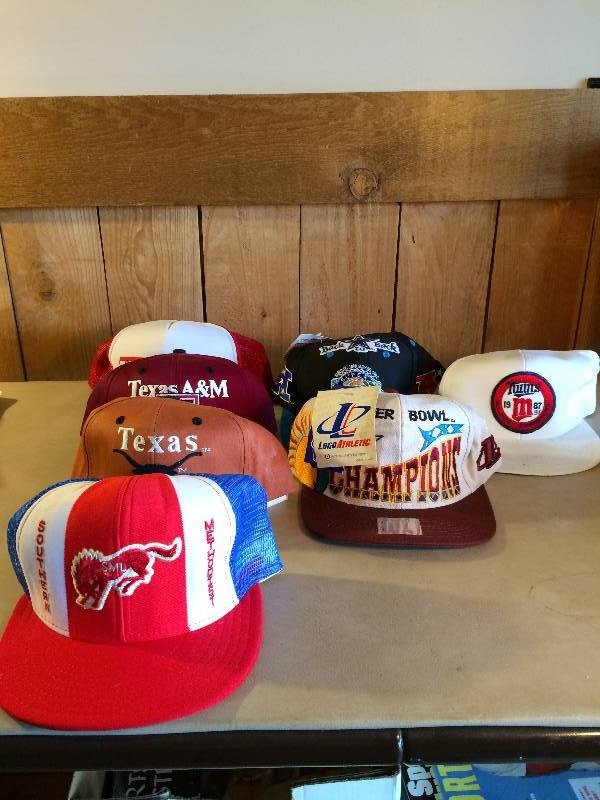 lot 114 image: Collectible Caps Hats - Some New With Tags
