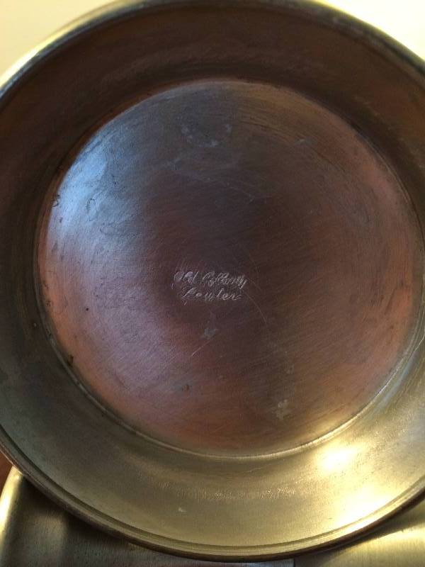 lot 97 image: Collectible Old Colony Pewter Candle Holders - Excellent