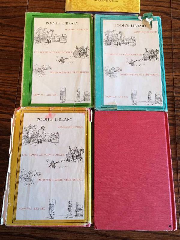 lot 170 image: WOW Vintage Original Highly Collectible Winnie The Pooh A. A. Milne Set - Wow Some with Jackets