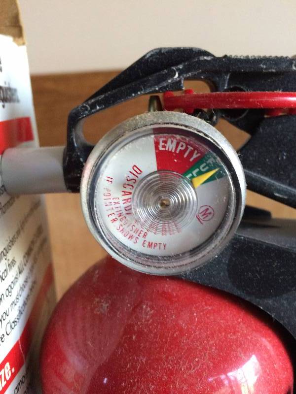 lot 193 image: Fire Extinguisher - Ready To Use If Necessary