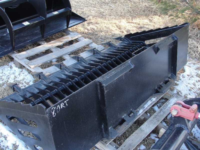 Unused 80 inch Heavy Duty Landscape  Rock Bucket