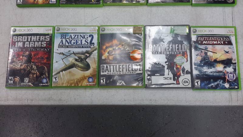 lot 7 image: Set of 5 Xbox Games