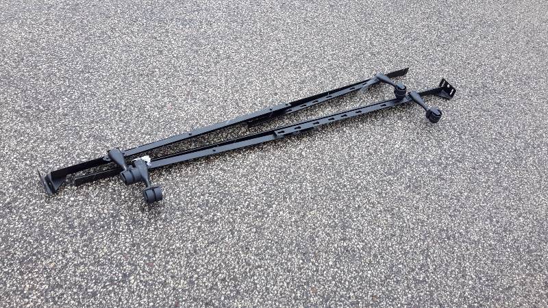 lot 55 image: adjustable metal bed frame