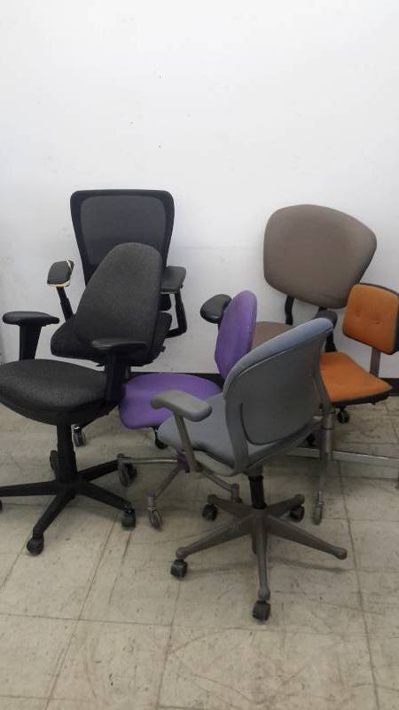 lot 70 image: Lot of chairs as pictured for parts