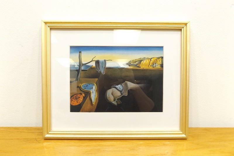 lot 22 image: Small Framed Salvador Dali Print