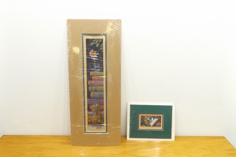 lot 33 image: 2 Pencil Signed and Numbered Randal Spangler Matted Prints