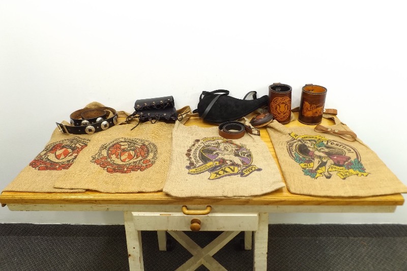 lot 45 image: Lot of Leather and Renaissance Festival etc. Items