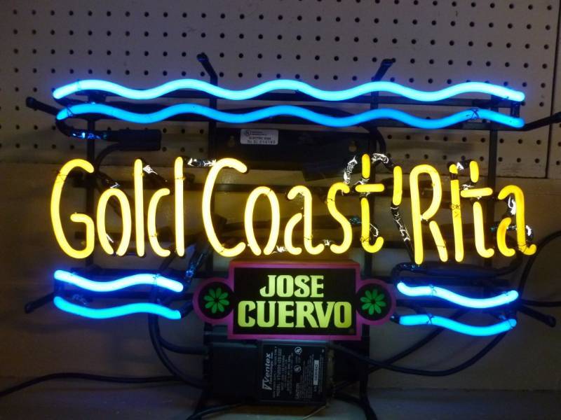 lot 1 image: Jose Cuervo Neon Light