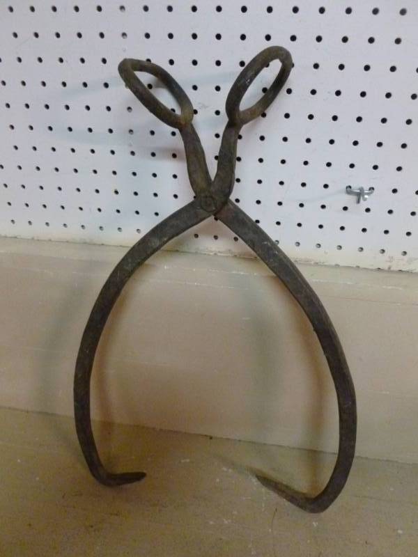 lot 30 image: Vintage Ice Tongs