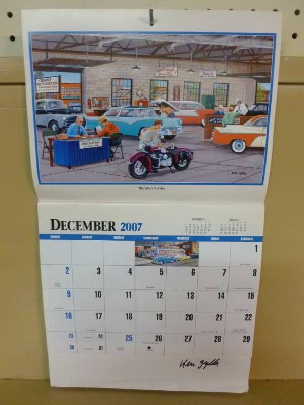 lot 77 image: Ken Zylla Calendar