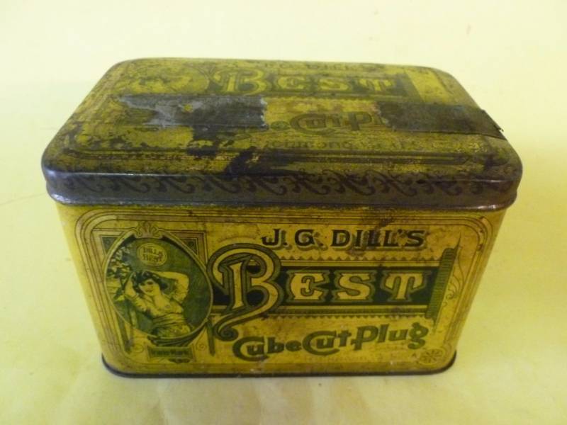 lot 142 image: Vintage Tobacco Can