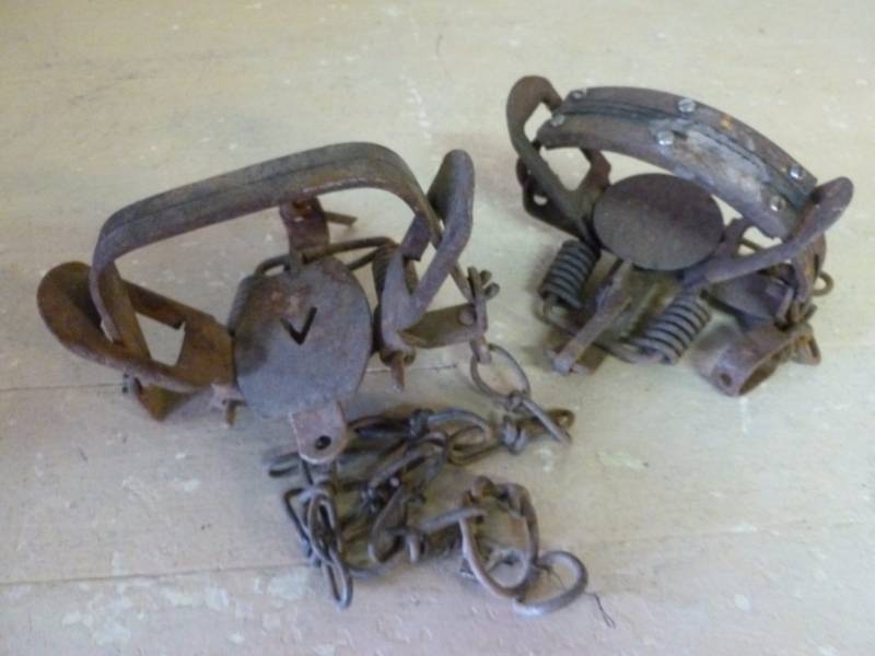 lot 170 image: Vintage Traps