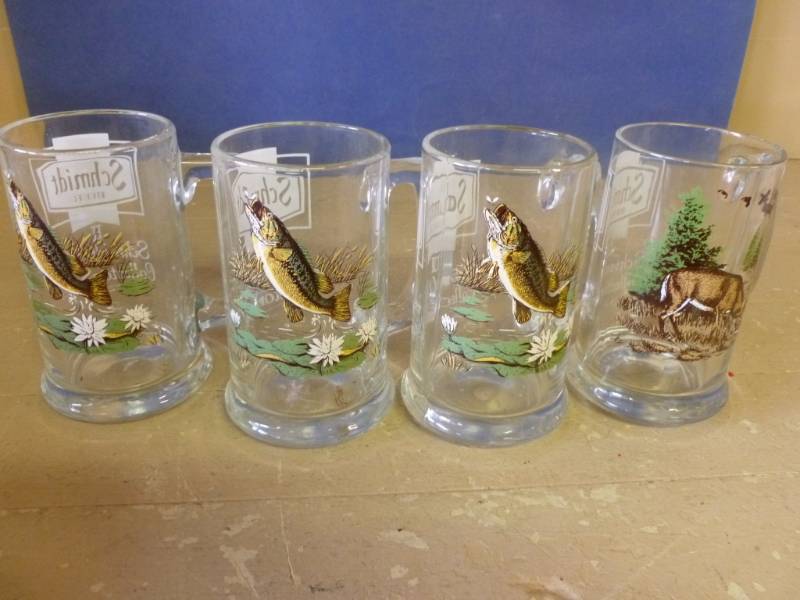 lot 189 image: Schmidt Beer Mugs