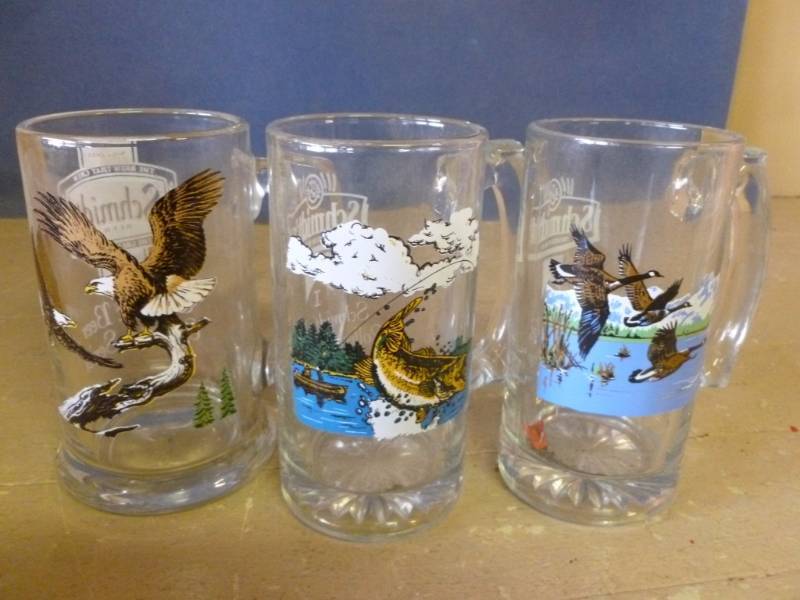 lot 190 image: Schmidt Beer Mugs