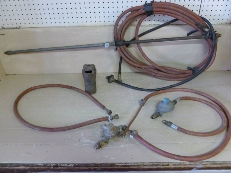 lot 216 image: Large Blow Torch Assembly