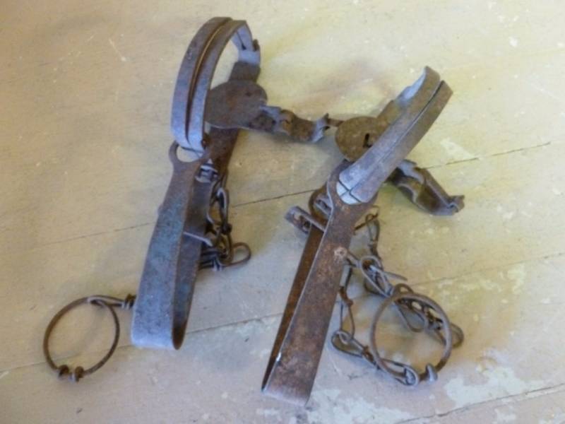 lot 260 image: Vintage Traps