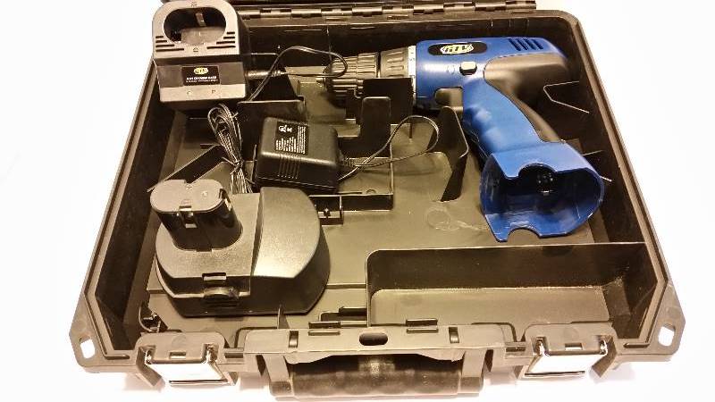 GTV 9.6 Volt Drill with Charger, Battery and Carrying Case