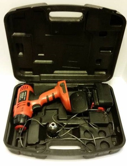 4 Piece Black and Decker Fire Storm 14.4 Volt System includes Drill, Circular Saw, Sawzall and Flashlight