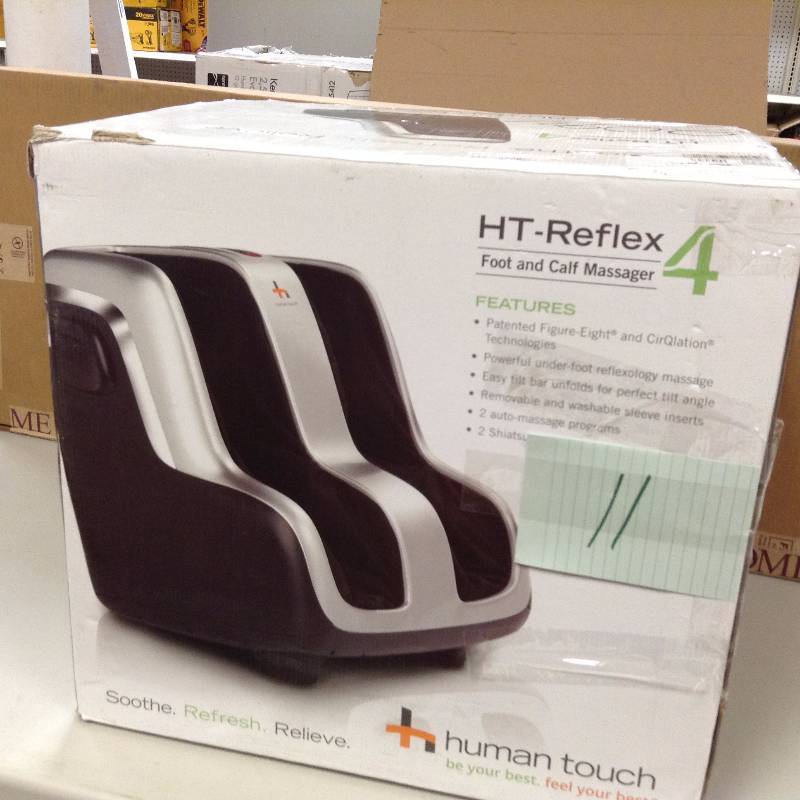 lot 11 image: Human Touch Reflex 4 Foot & Calf Massager never used