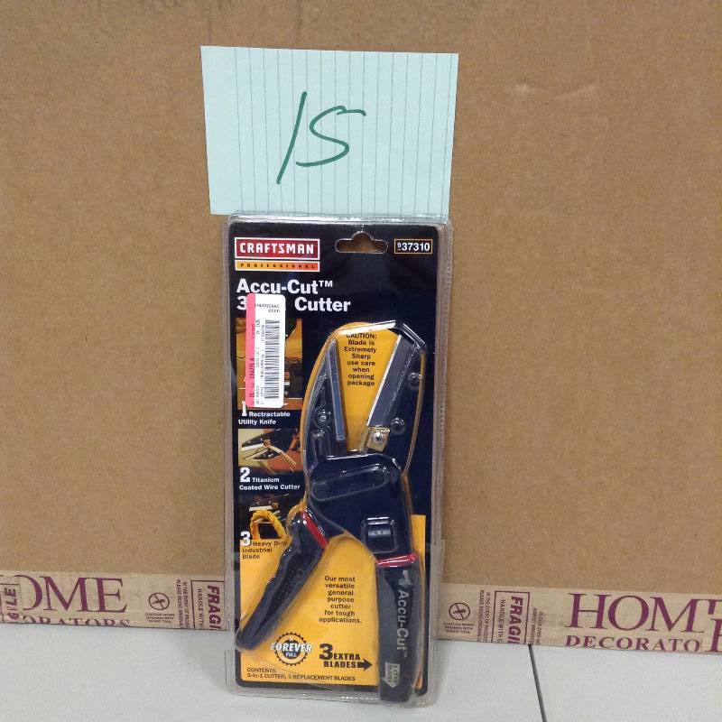 lot 15 image: Craftsman 9-37310 3 in 1 AccuCut
