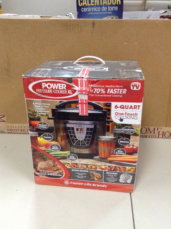 lot 62 image: Power Pressure Cooker XL