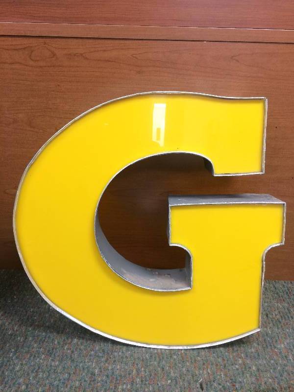 Yellow Letter G