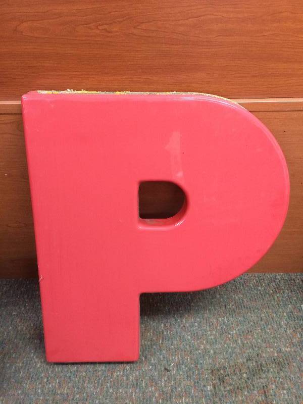 Red Letter P