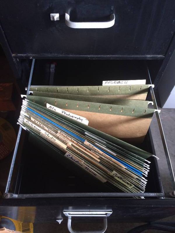 2 Drawer File Cabinet