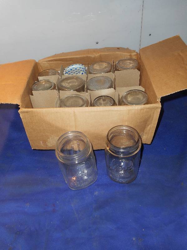 CASE OF BALL AND KERR CANNING JARS