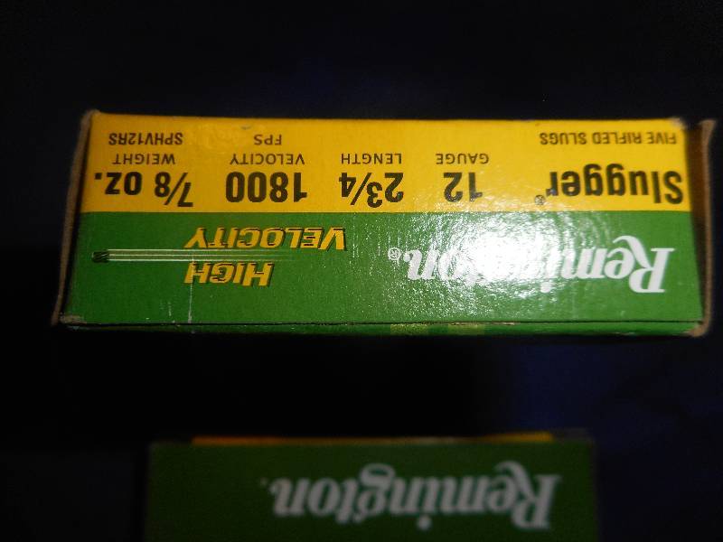 3 BOXES REMINGTON SLUGS