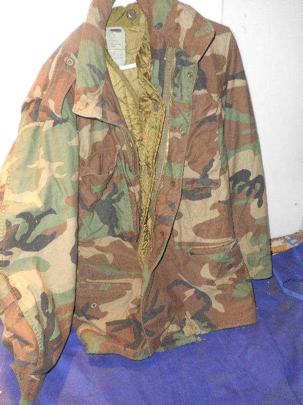 HEAVY CAMO HUNTING JACKET