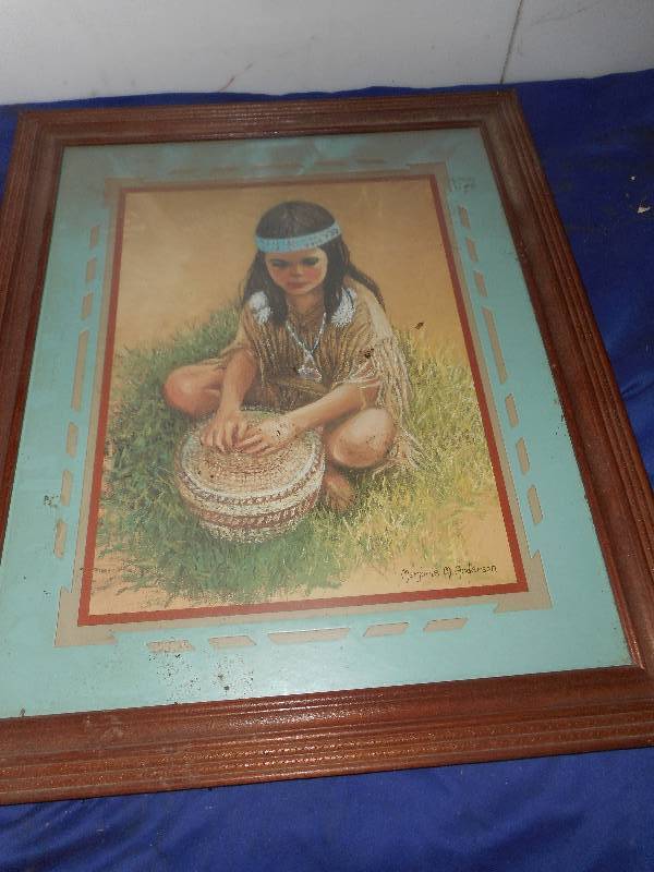 VINTAGE INDIAN PICTURE