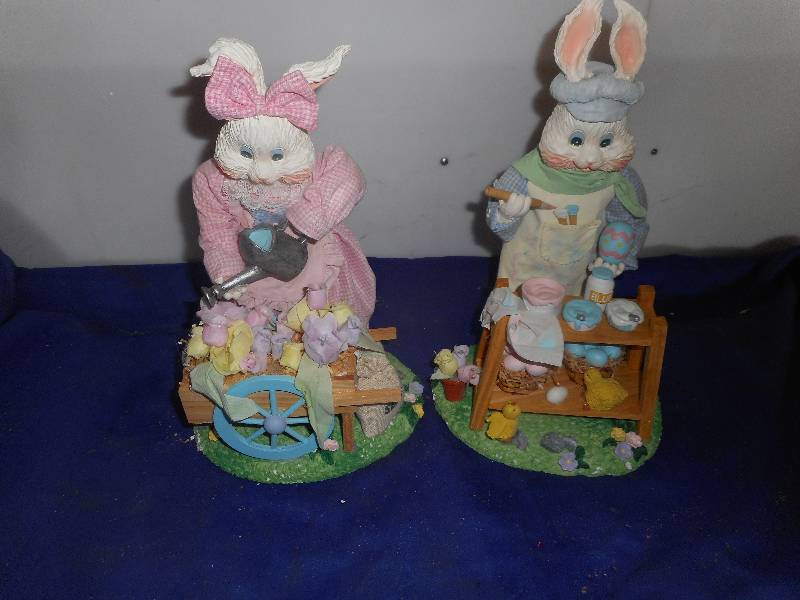2 EASTER ORNAMENTS