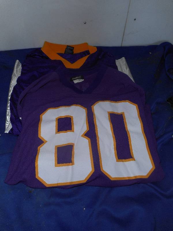 2 VIKINGS JERSEYS