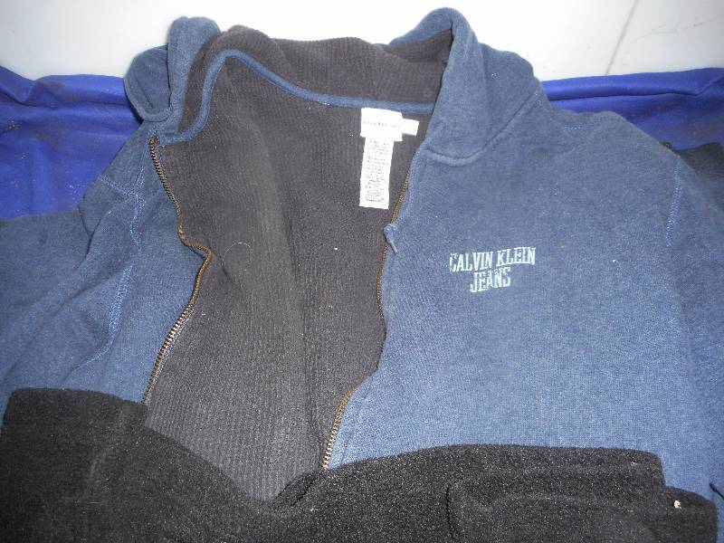 CALVIN KLIEN ZIP UP AND NIKE