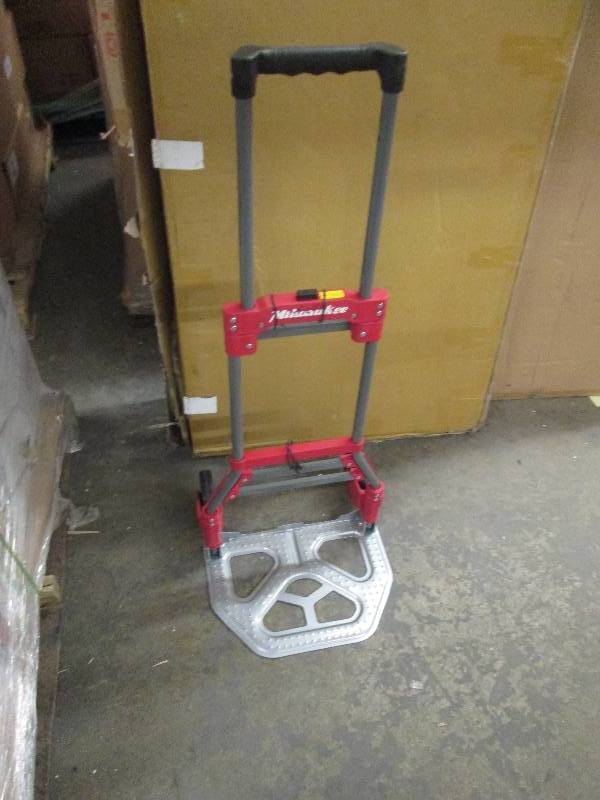 lot 38 image: milwaukee foldable dolly ...