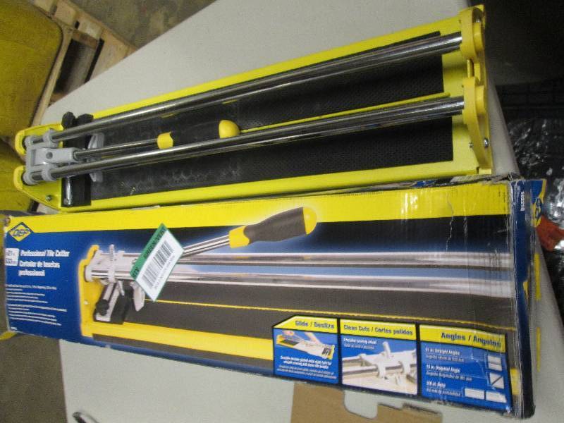 lot 49 image: 21 professional tile cutter  open ...