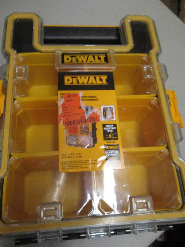lot 68 image: small dewalt carrying case 13-78 ...