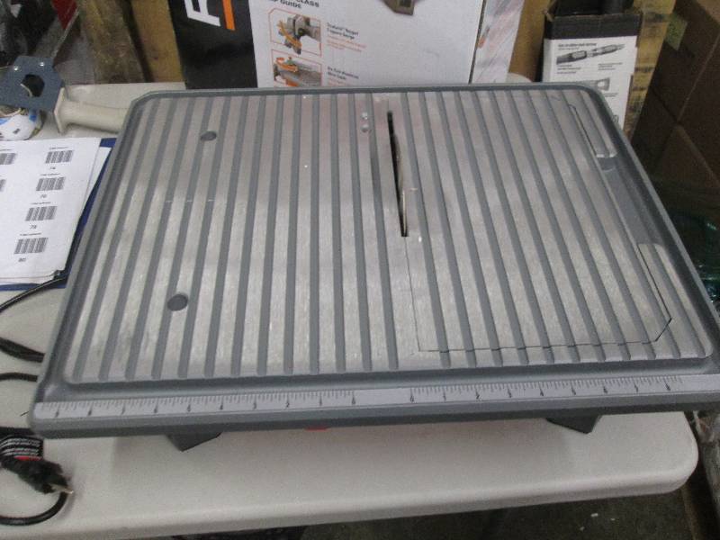 lot 73 image: rigid 7 inch portable job site wet ...