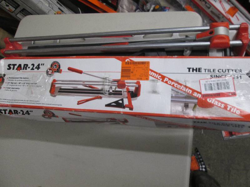 lot 103 image: star 24 professional tile cutter o...