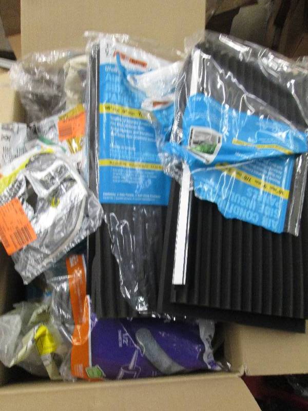 lot 128 image: box full of insulation products ...