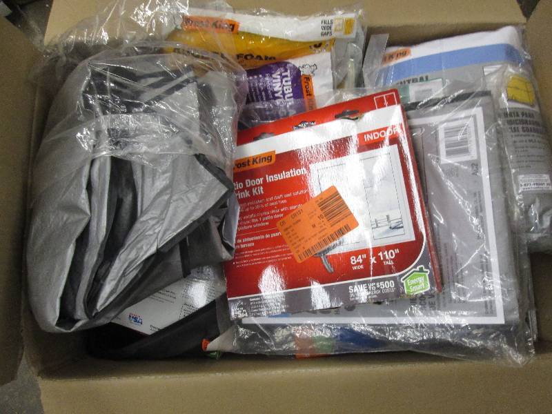 lot 129 image: box full of insulation products ...
