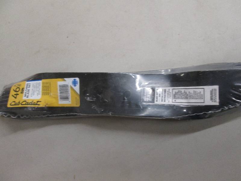 lot 161 image: new cub cadet 46 mulching blade se...