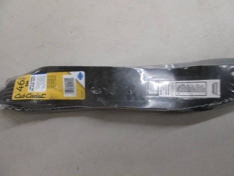 lot 162 image: new cub cadet 46 mulching blade se...