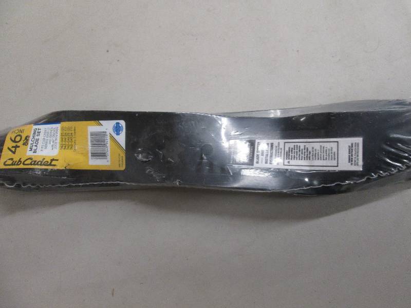 lot 163 image: new cub cadet 46 mulching blade se...