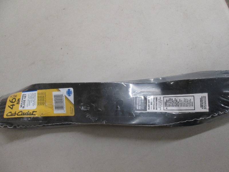 lot 164 image: new cub cadet 46 mulching blade se...